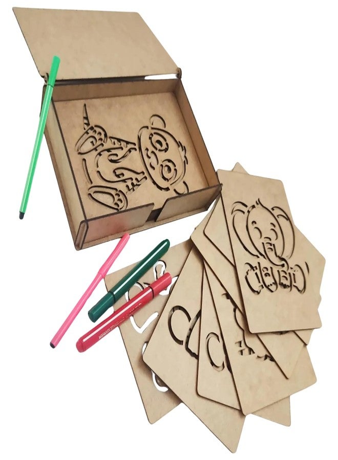 Cliths Montessori Safari Animals Template - 17 Line Templates for Learning About African Wildlife - Image 1